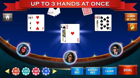 21 Blackjack Real Casino Game Ảnh chụp màn hình 1