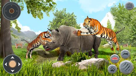 Lion Simulator Wild Animal 3D 螢幕截圖 2