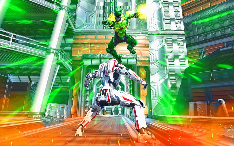 Hero Dino Robot Warrior Battle 螢幕截圖 1