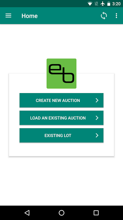 Equipbid Admin Captura de pantalla 1