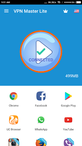 VPN Hotspot - Free Unblock proxy Ekran Görüntüsü 1