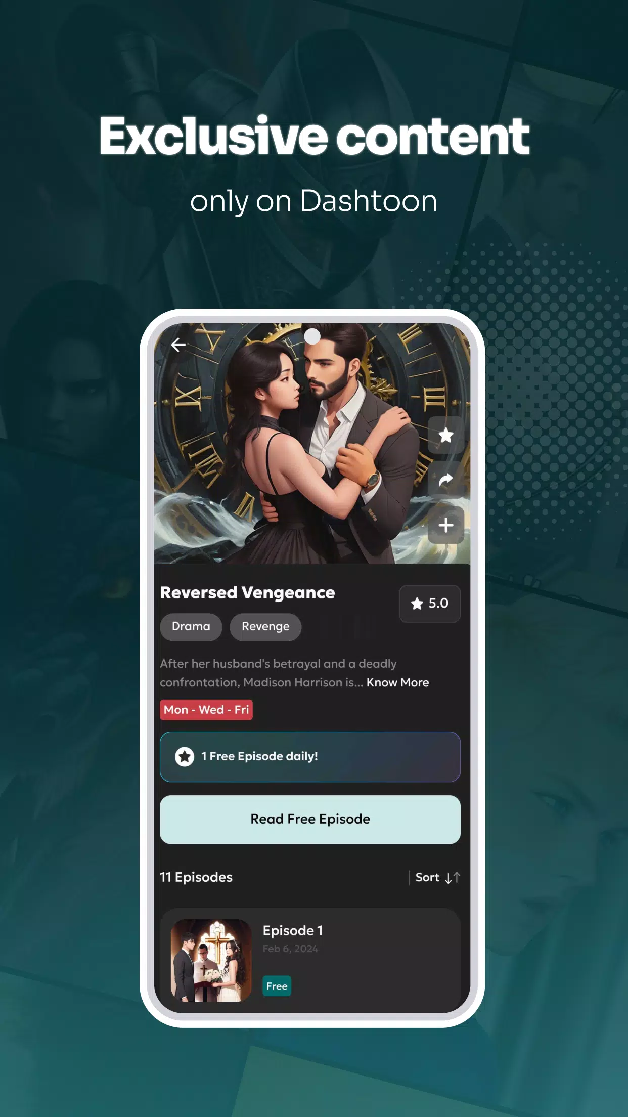 Dashtoon 螢幕截圖 2