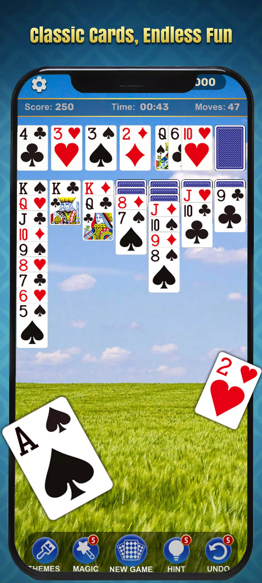 Solitaire Go: Klondike Ekran Görüntüsü 0