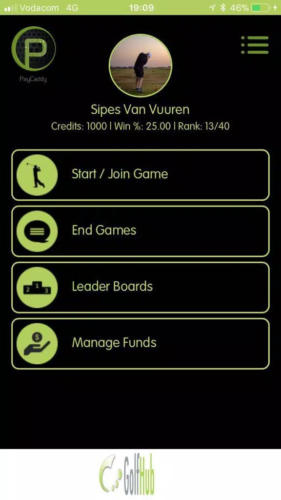 Schermata PayCaddy 0