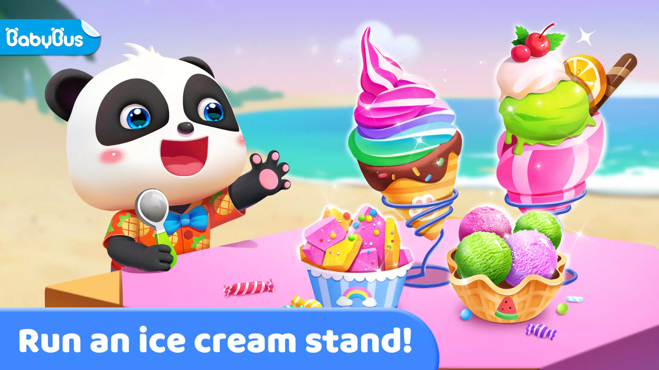 Little Panda's Ice Cream Stand ဖန်သားပြင်ဓာတ်ပုံ 0