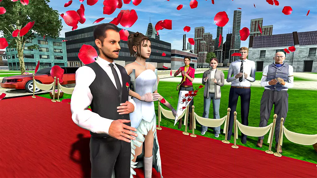 Wedding Story Love Couple Game スクリーンショット 1