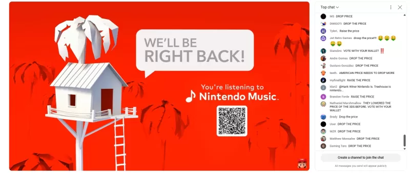 Der TreeHouse Live -Chat geht so gut wie erwartet.