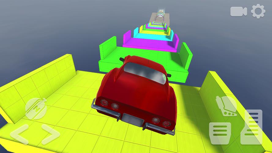 Mega Ramp Car Stunts Car Races Captura de tela 1