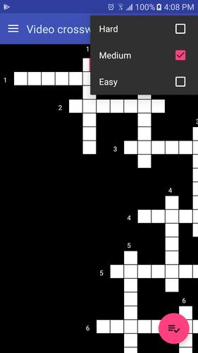Video Crossword 螢幕截圖 3