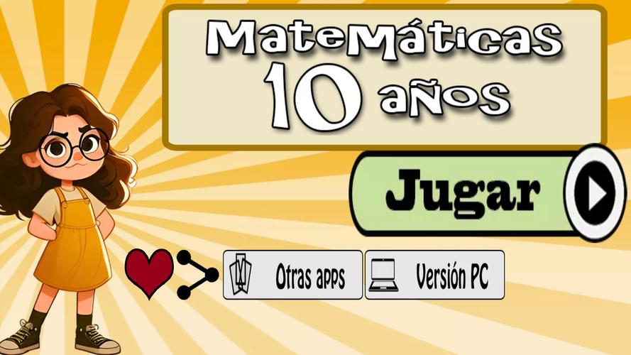 Matemáticas 10 años 螢幕截圖 0