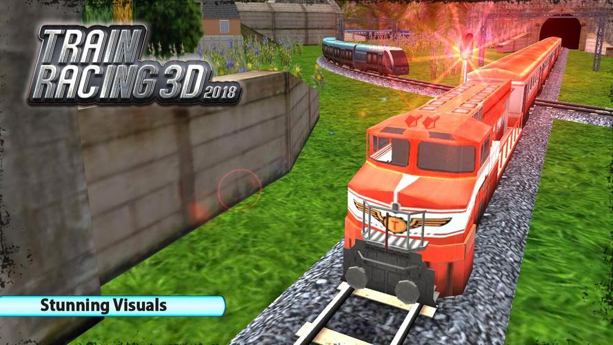 Train Racing 3D-2023 Train Sim 螢幕截圖 0