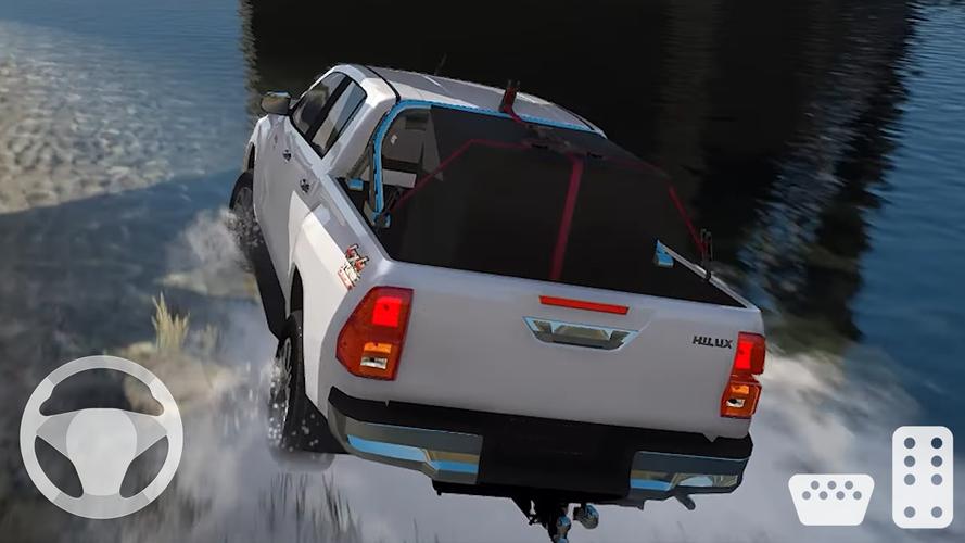 Hilux: Pickup Offroad 4x4 Capture d'écran 3