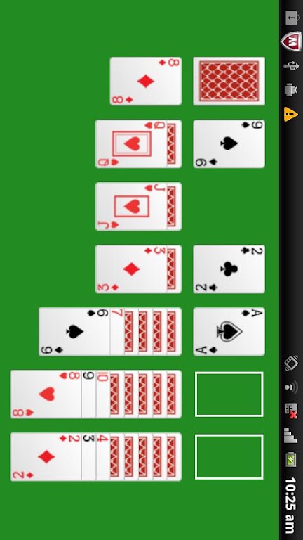A - Solitaire card game スクリーンショット 1