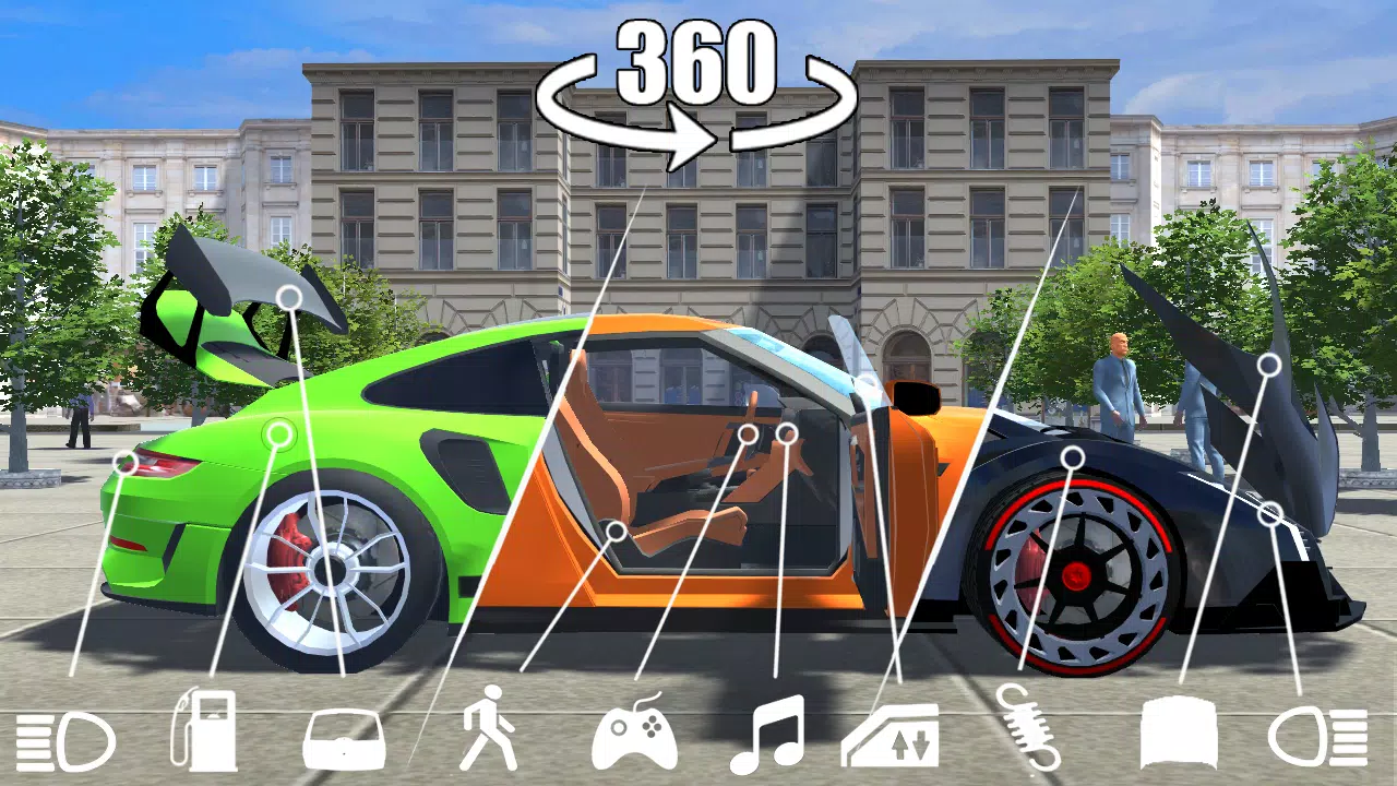 3Cars simulator Schermafbeelding 1