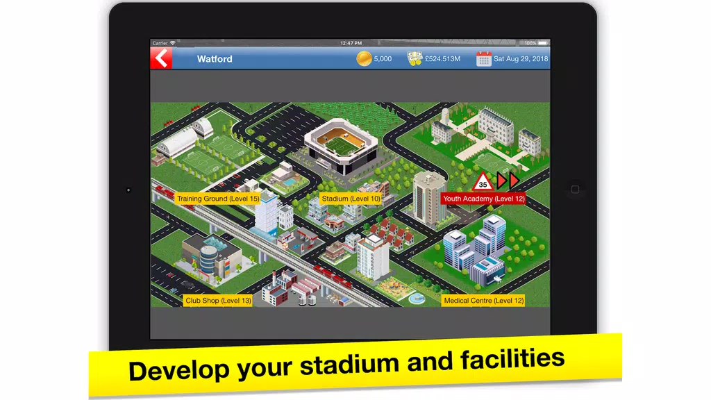 Soccer Tycoon: Football Game Captura de tela 1