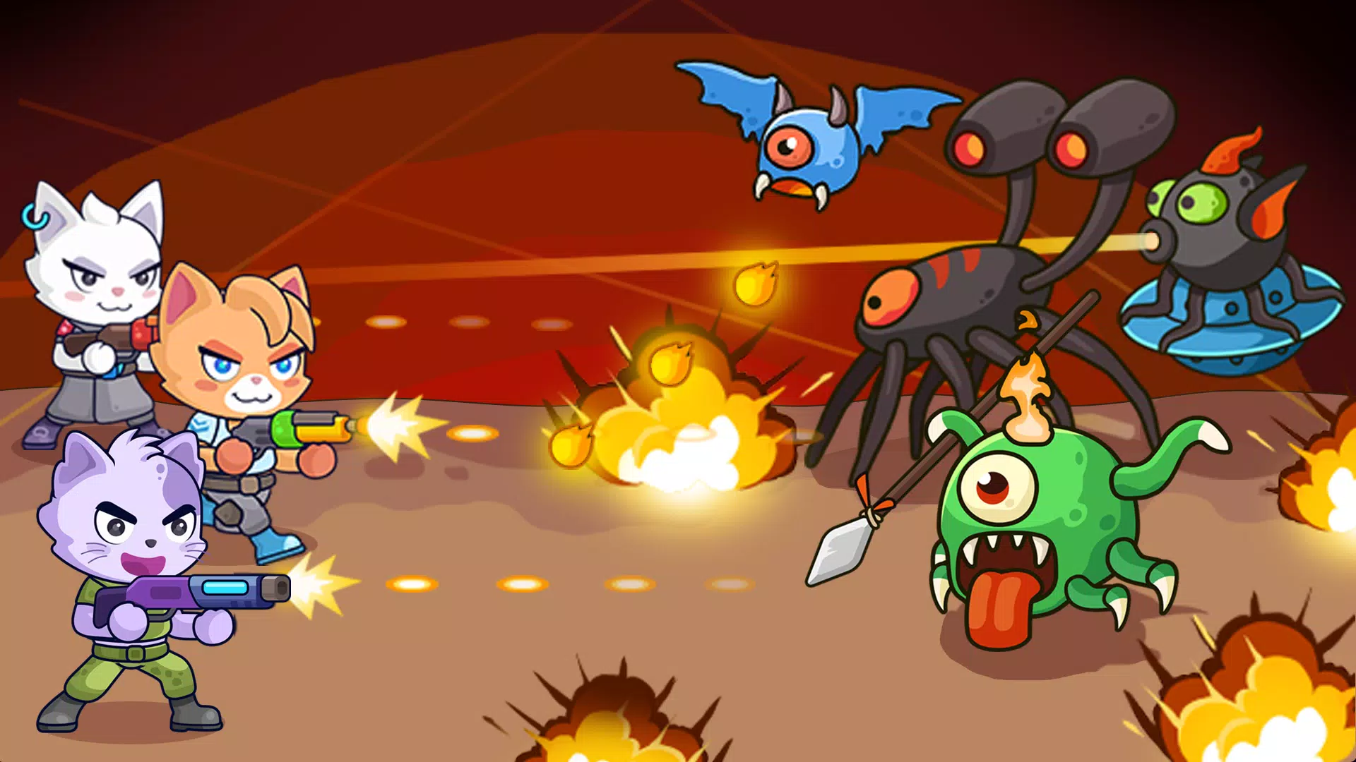 Cat Battle Ekran Görüntüsü 0