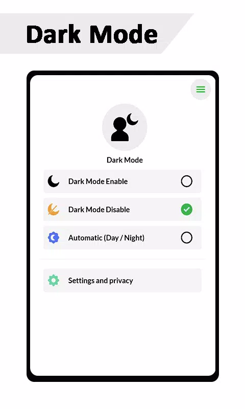 Dark Mode Ekran Görüntüsü 1