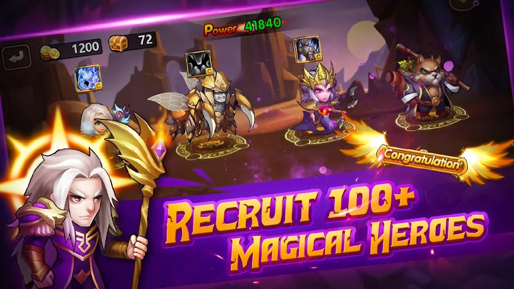 Magic Orcs: Free Battle RPG 스크린샷 0