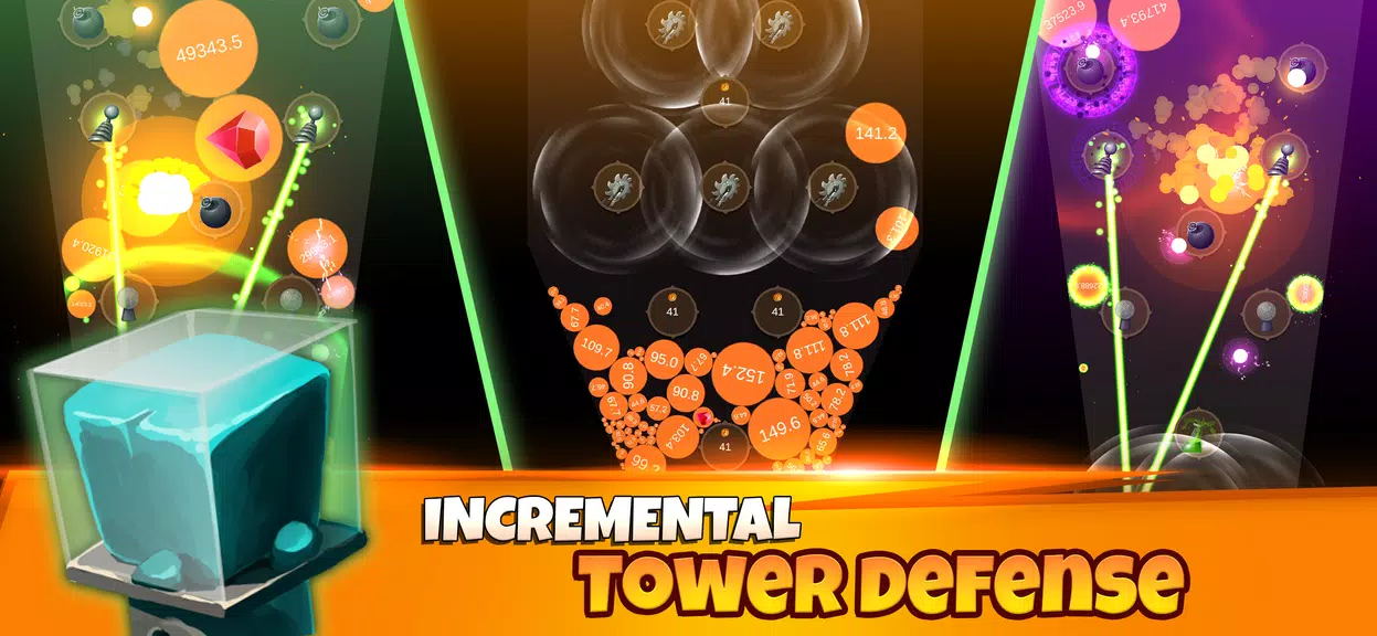 TowerBall: Idle Incremental TD 螢幕截圖 0