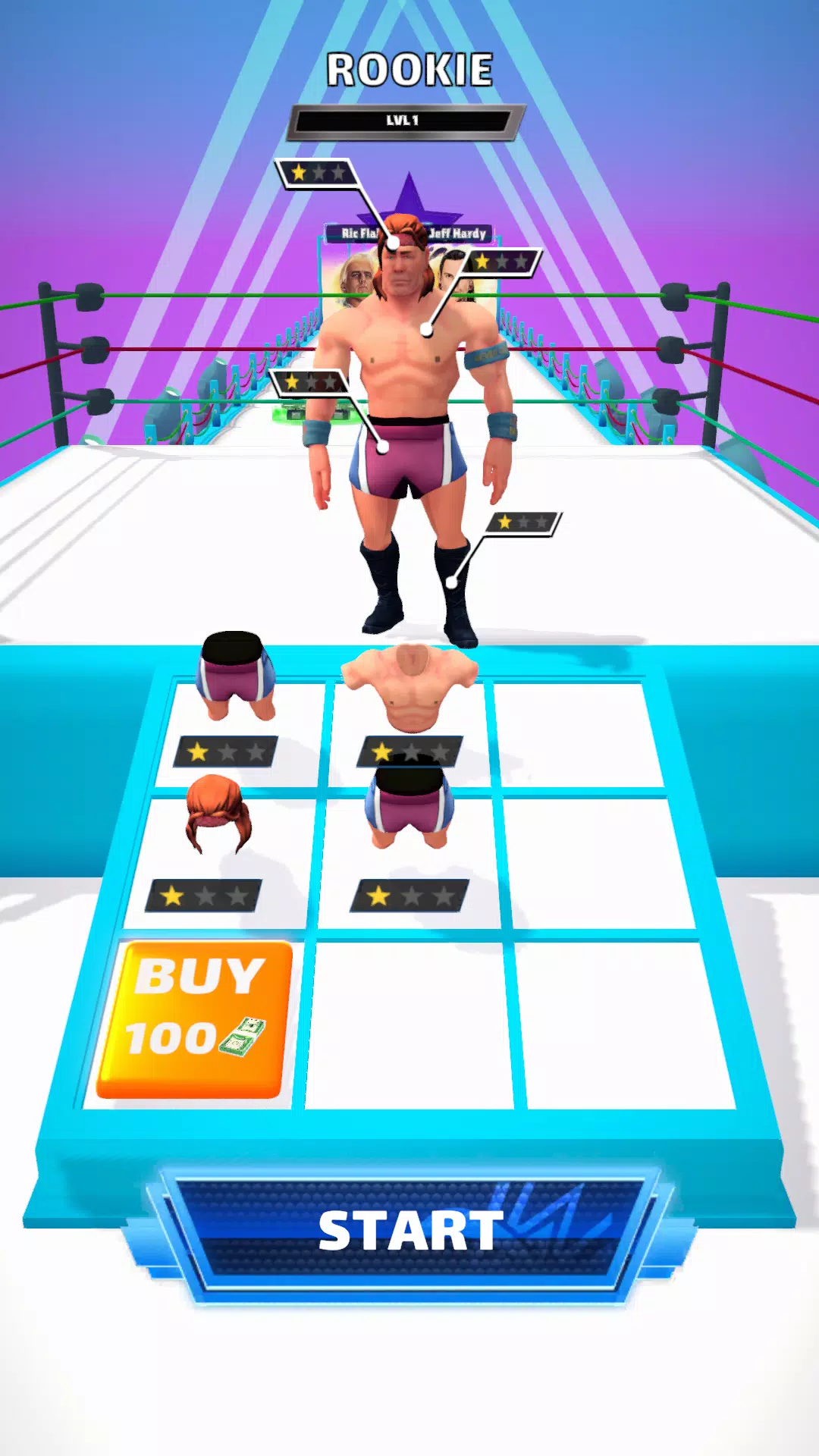 Wrestling Trivia Run 螢幕截圖 2