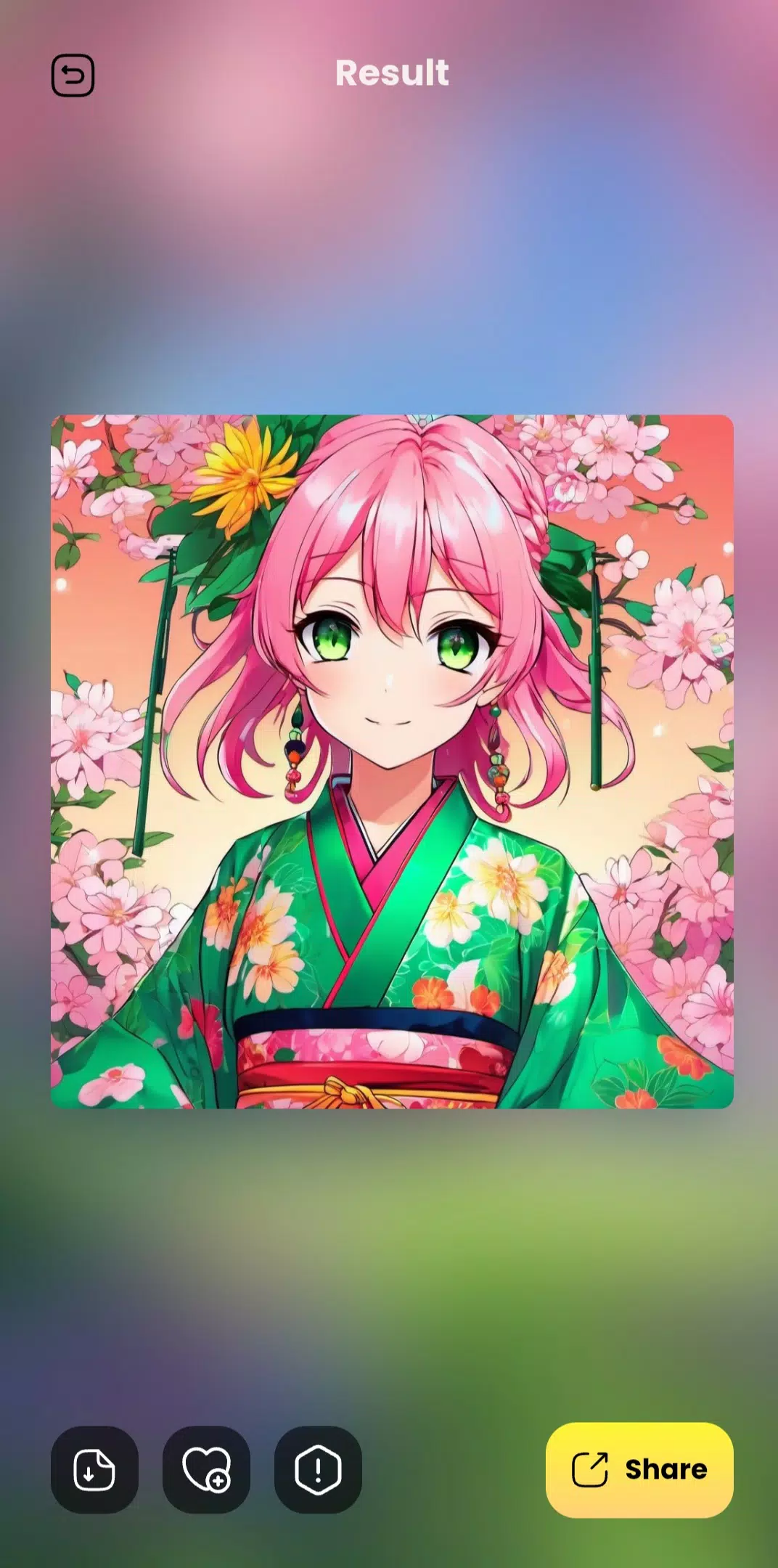 Anime Art Generator - AI Anime 螢幕截圖 3