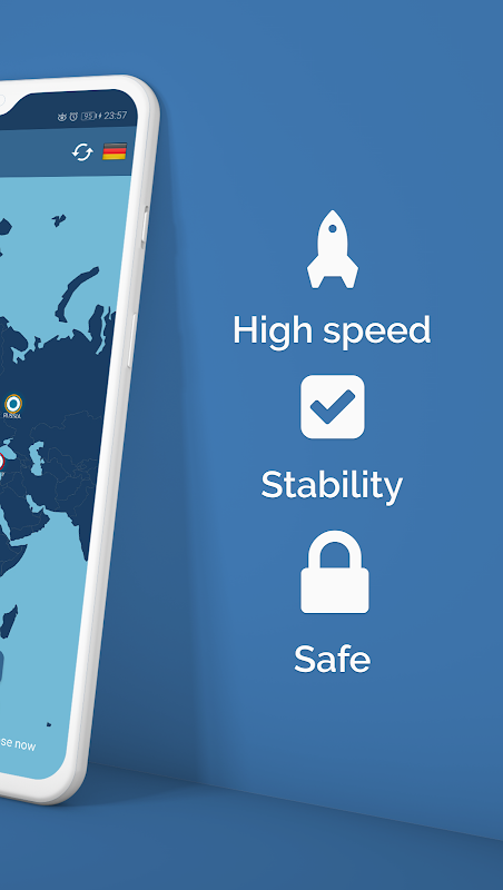 Easy VPN Free - Unlimited Secure VPN Proxy ဖန်သားပြင်ဓာတ်ပုံ 1