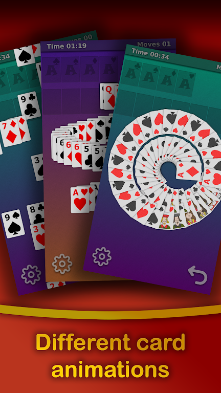Schermata Klondike Solitaire - Free 0