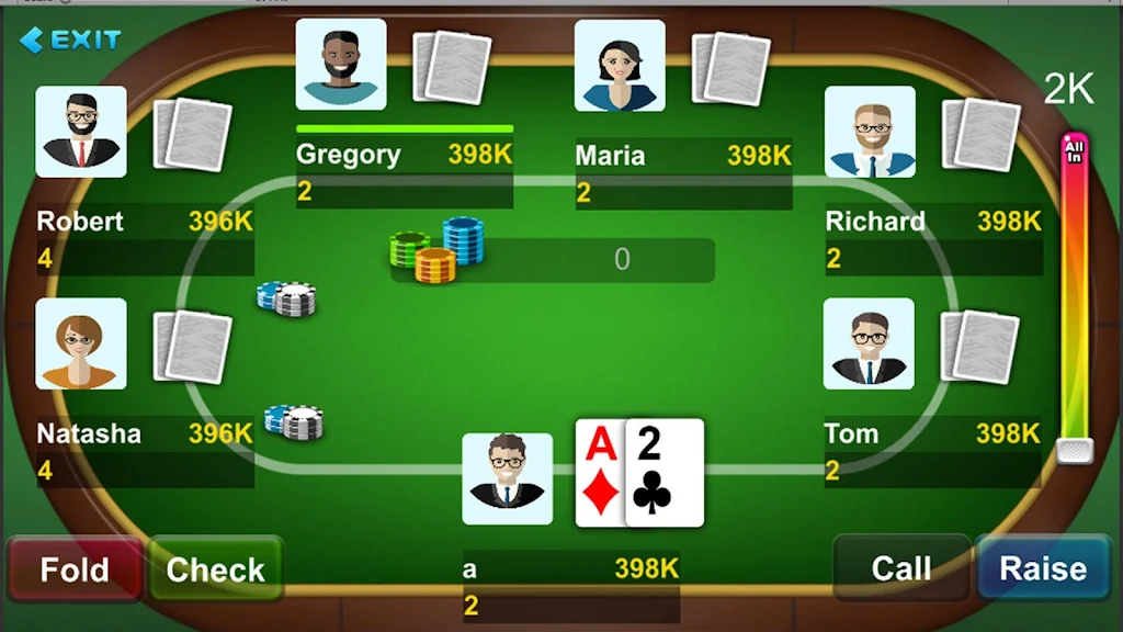 Casino Poker 777 Game スクリーンショット 2