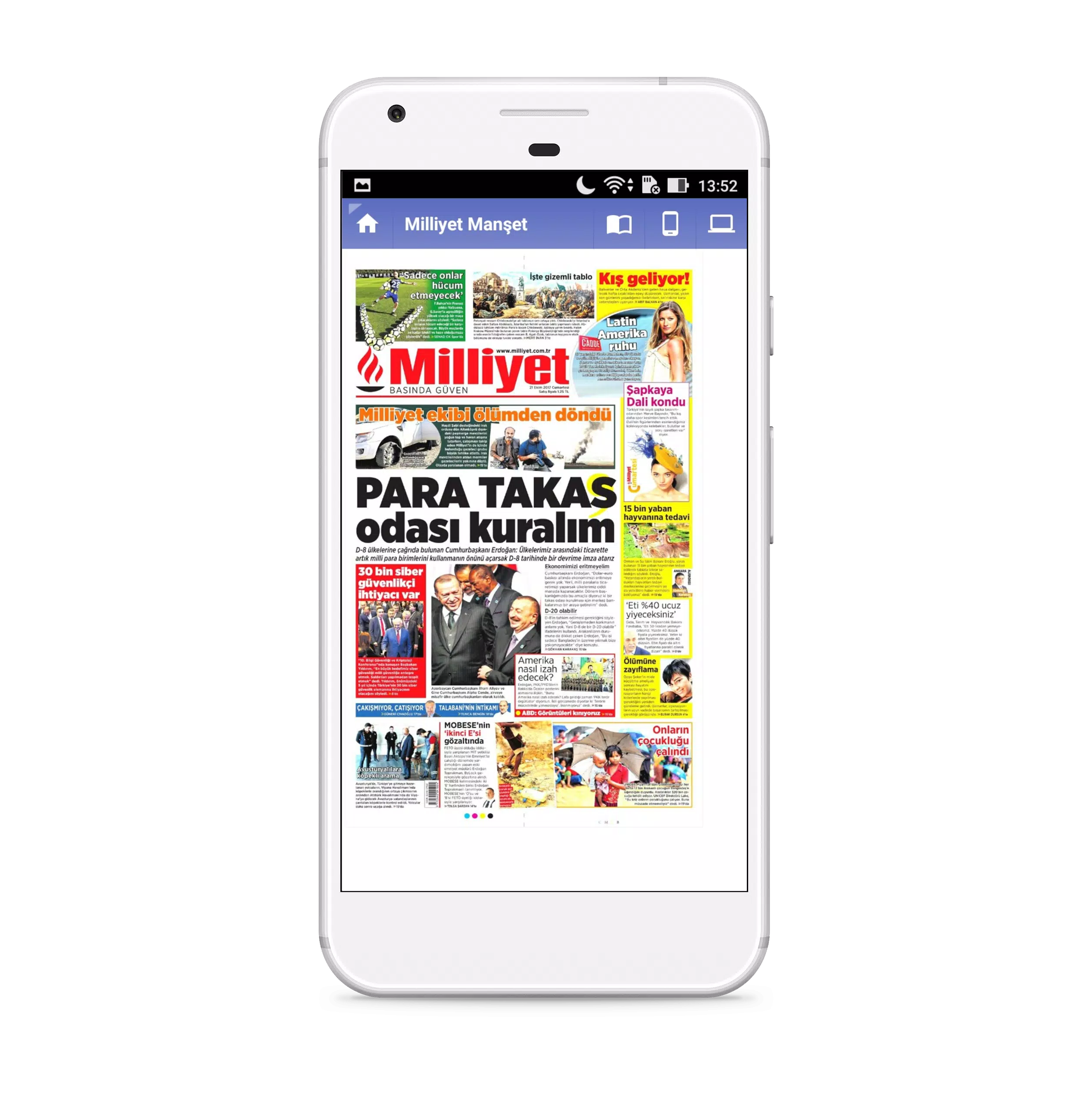Newspapers Smart Browser Tangkapan skrin 2