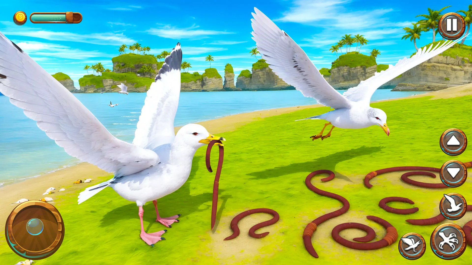 Seagull Bird Life Simulator 螢幕截圖 2