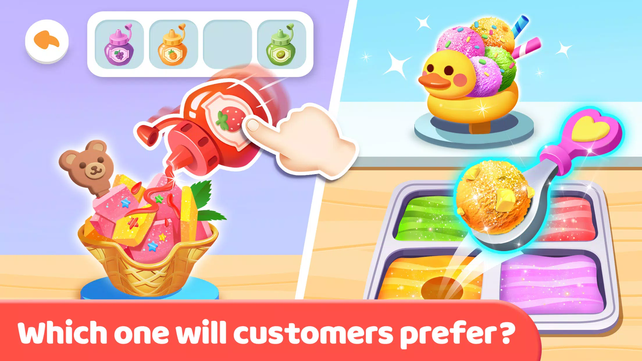 Little Panda's Ice Cream Stand ဖန်သားပြင်ဓာတ်ပုံ 3