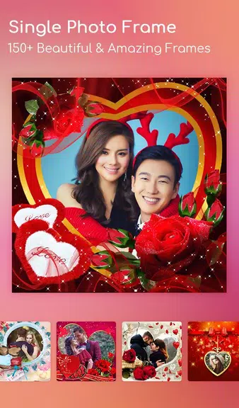 Love Collage, Love Photo Frame Capture d'écran 0