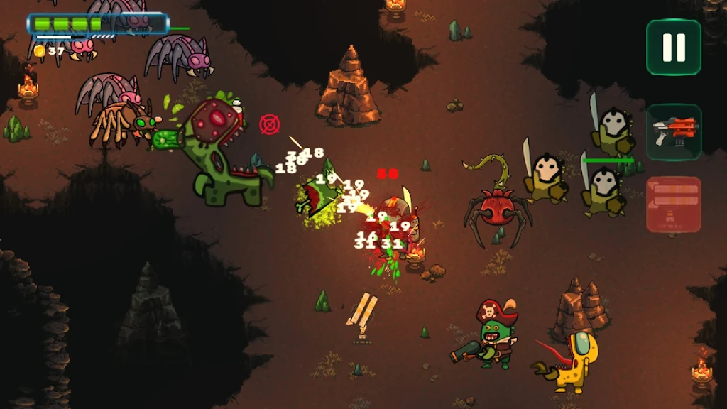 Zombie Space Shooter II 螢幕截圖 3
