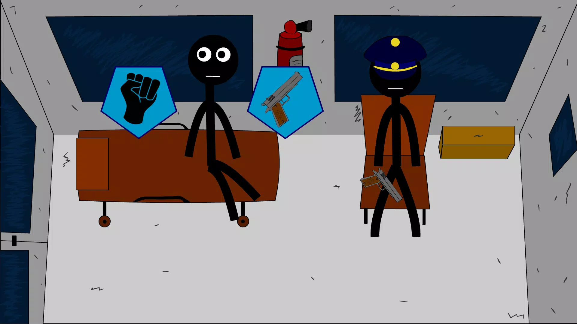 Stickman Jailbreak 2，Dumb ways Ekran Görüntüsü 2