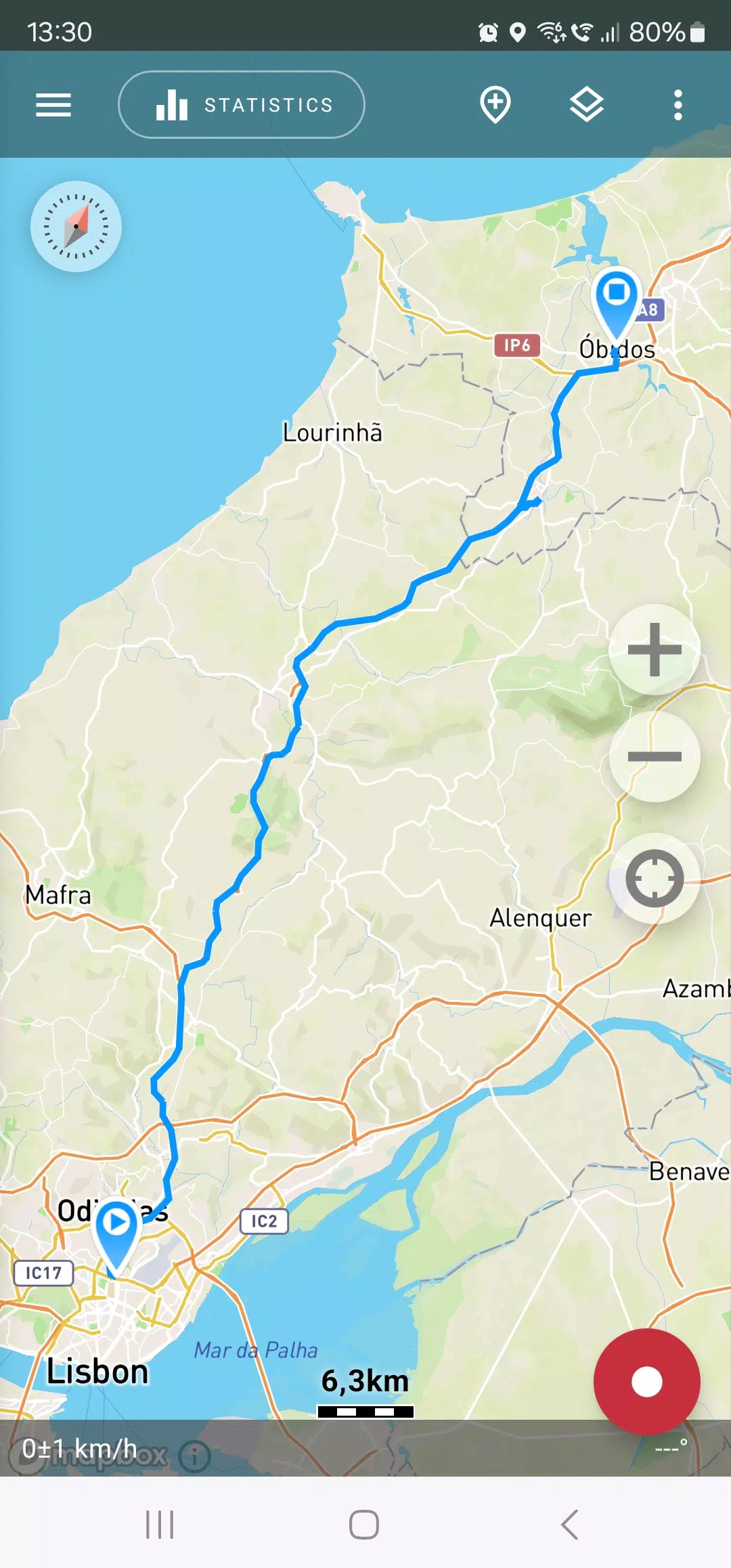 Geo Tracker - GPS tracker 스크린샷 0