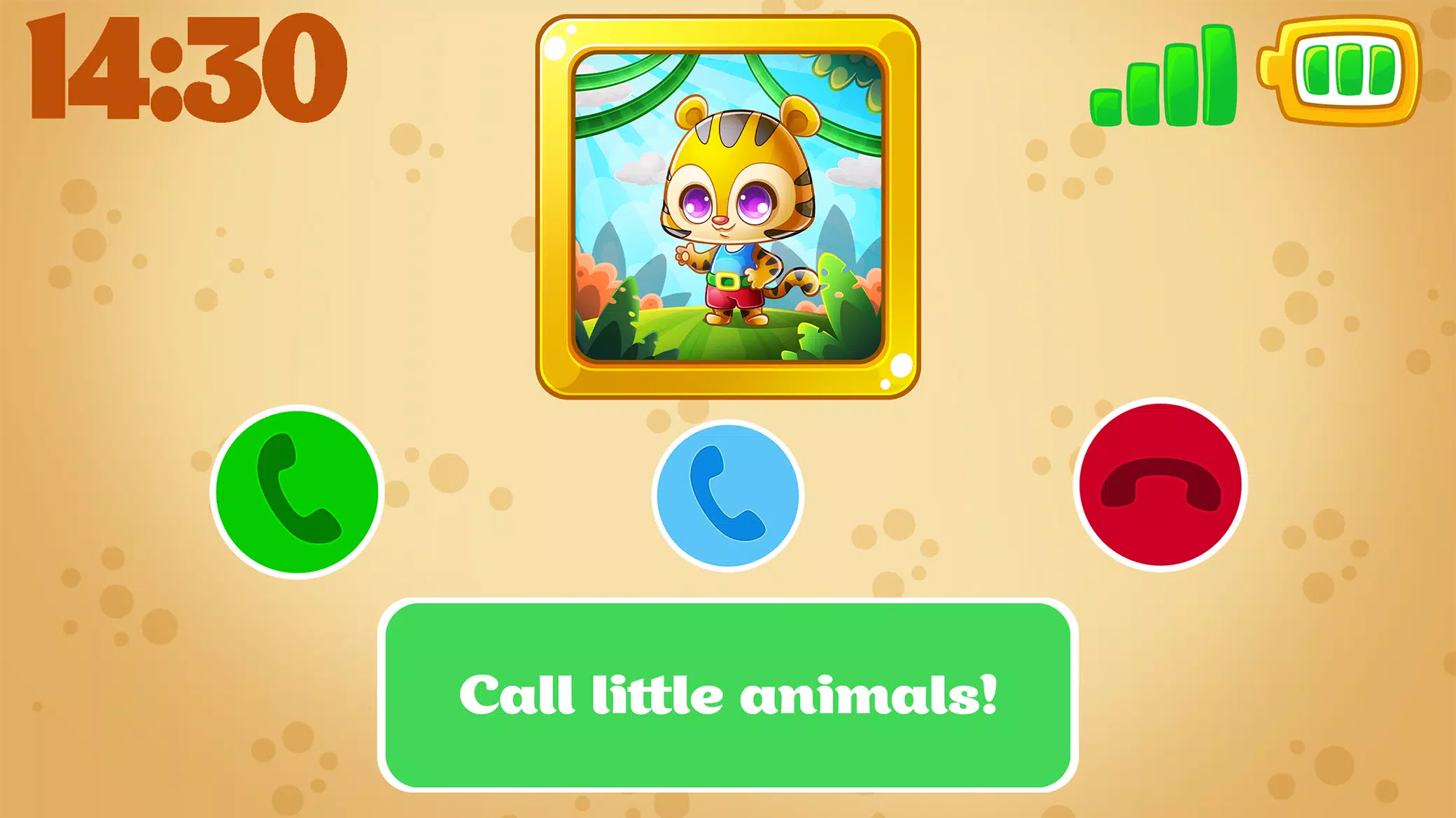 Babyphone game Numbers Animals Screenshot 3
