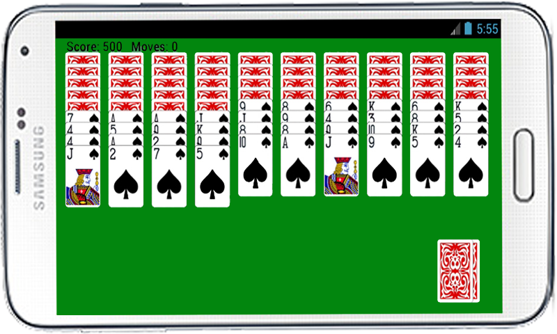Spider Solitaire Card Game HD by Appsi スクリーンショット 3
