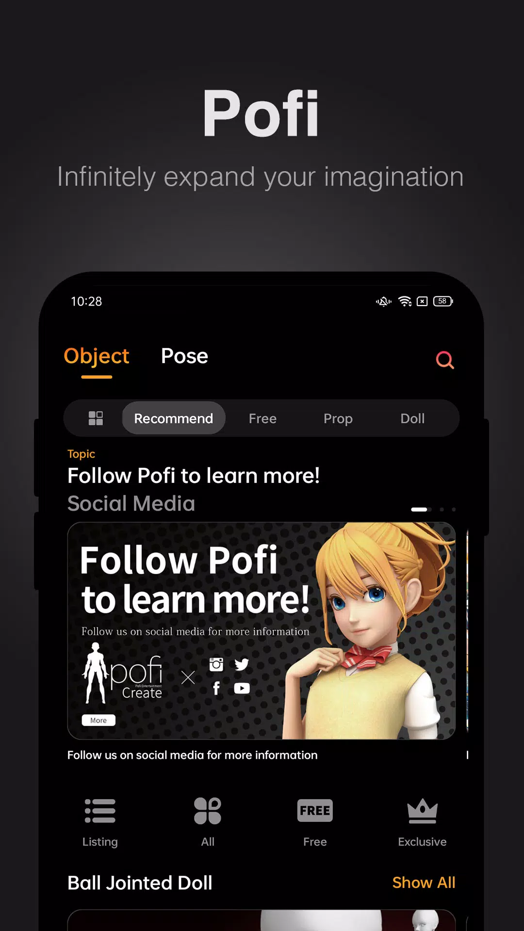 Pofi Create স্ক্রিনশট 0