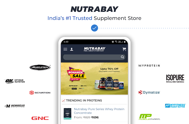 Nutrabay: Supplements Store 스크린샷 0