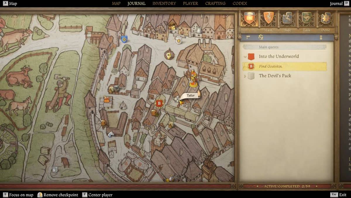 Goatskin Location in Kingdom Come: Deliverance 2