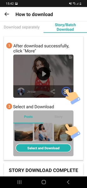 Video Downloader for Instagram 螢幕截圖 0