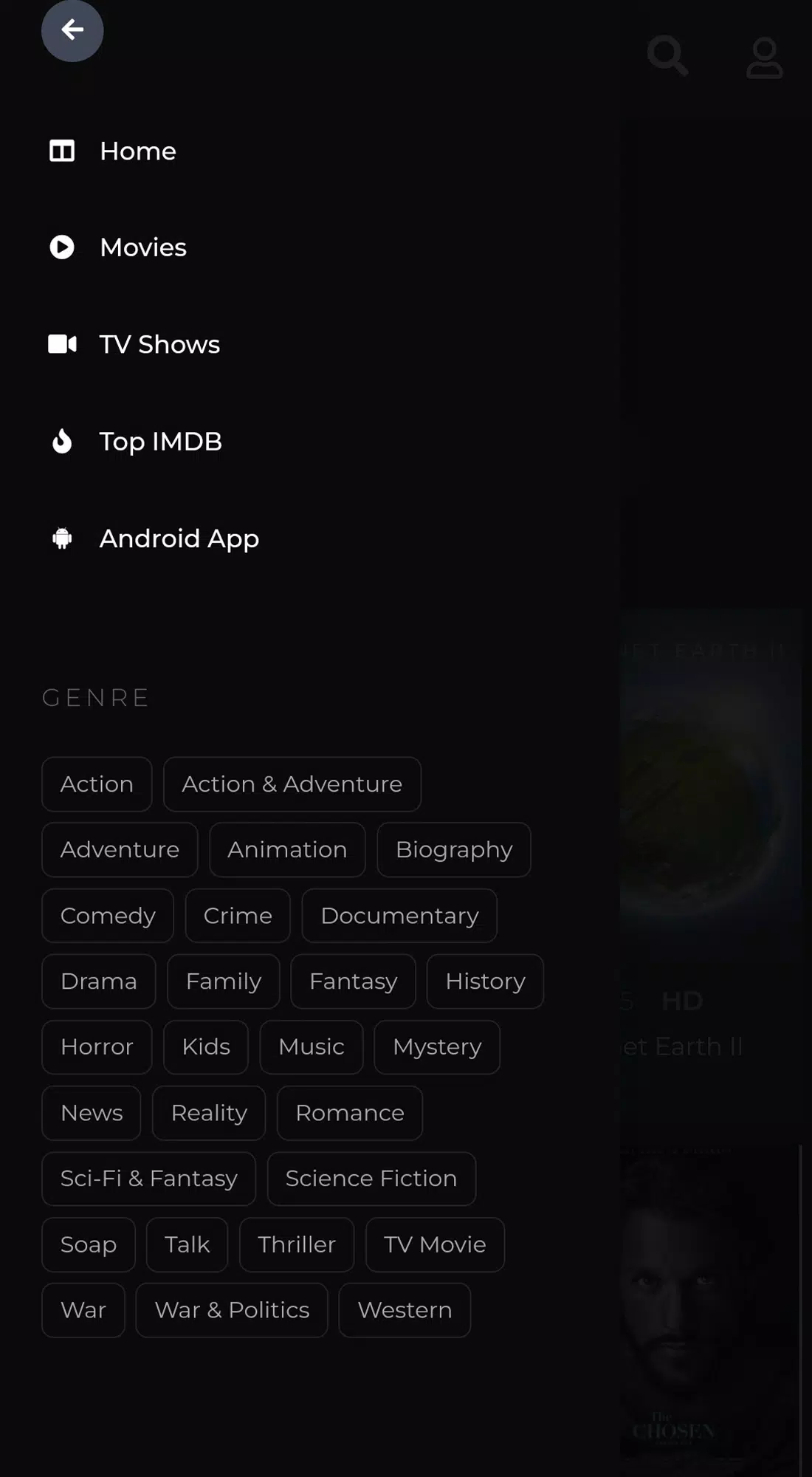 SFlix for Movies and Series 螢幕截圖 1