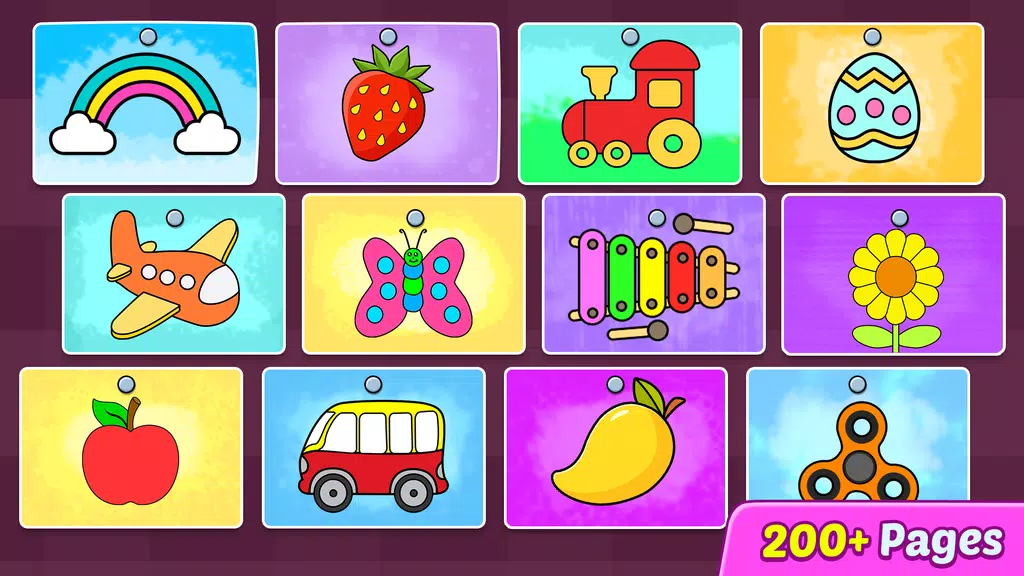 Drawing and Coloring Games 스크린샷 0