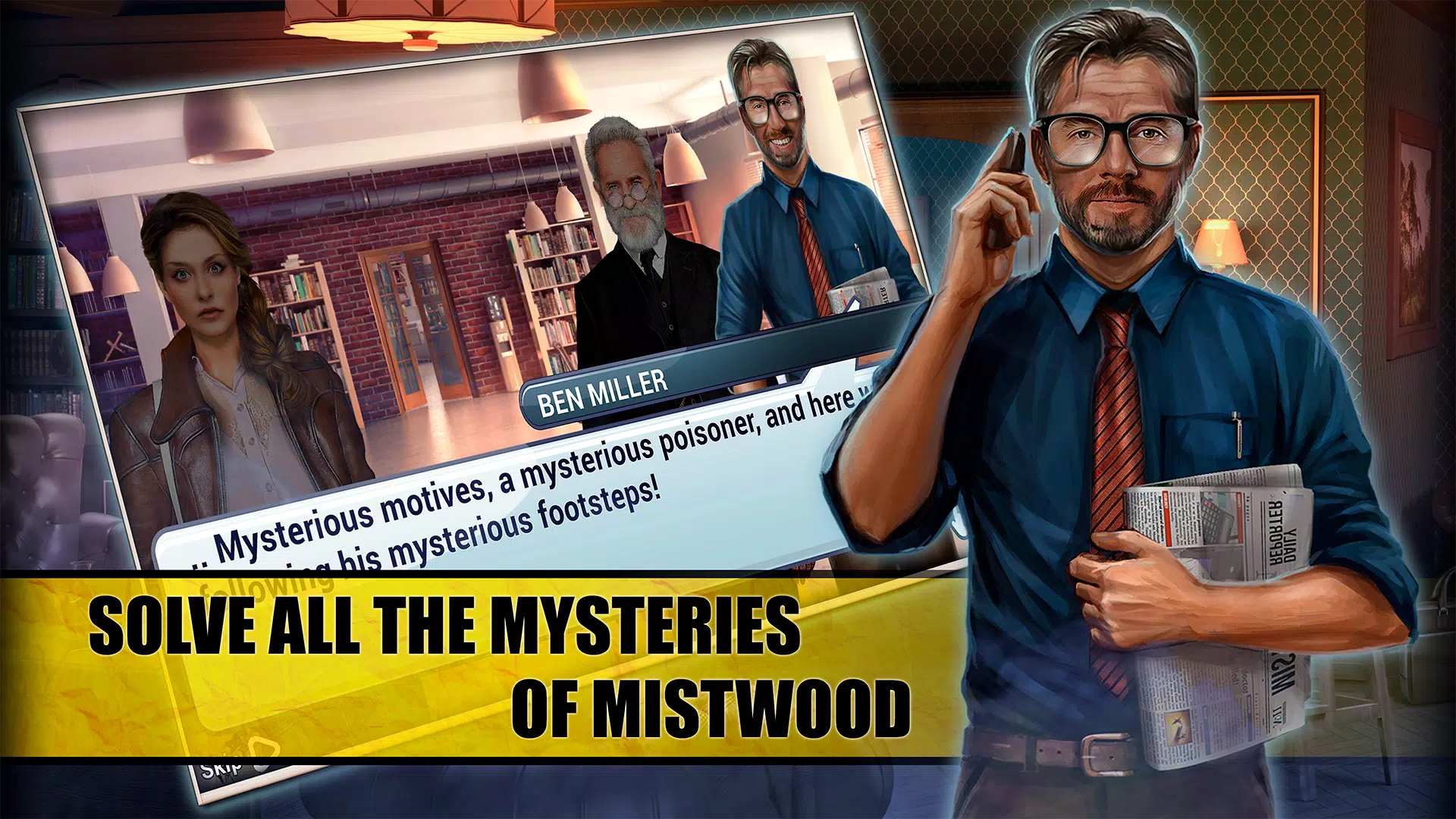 True Reporter. Hidden Mistwood Ekran Görüntüsü 0