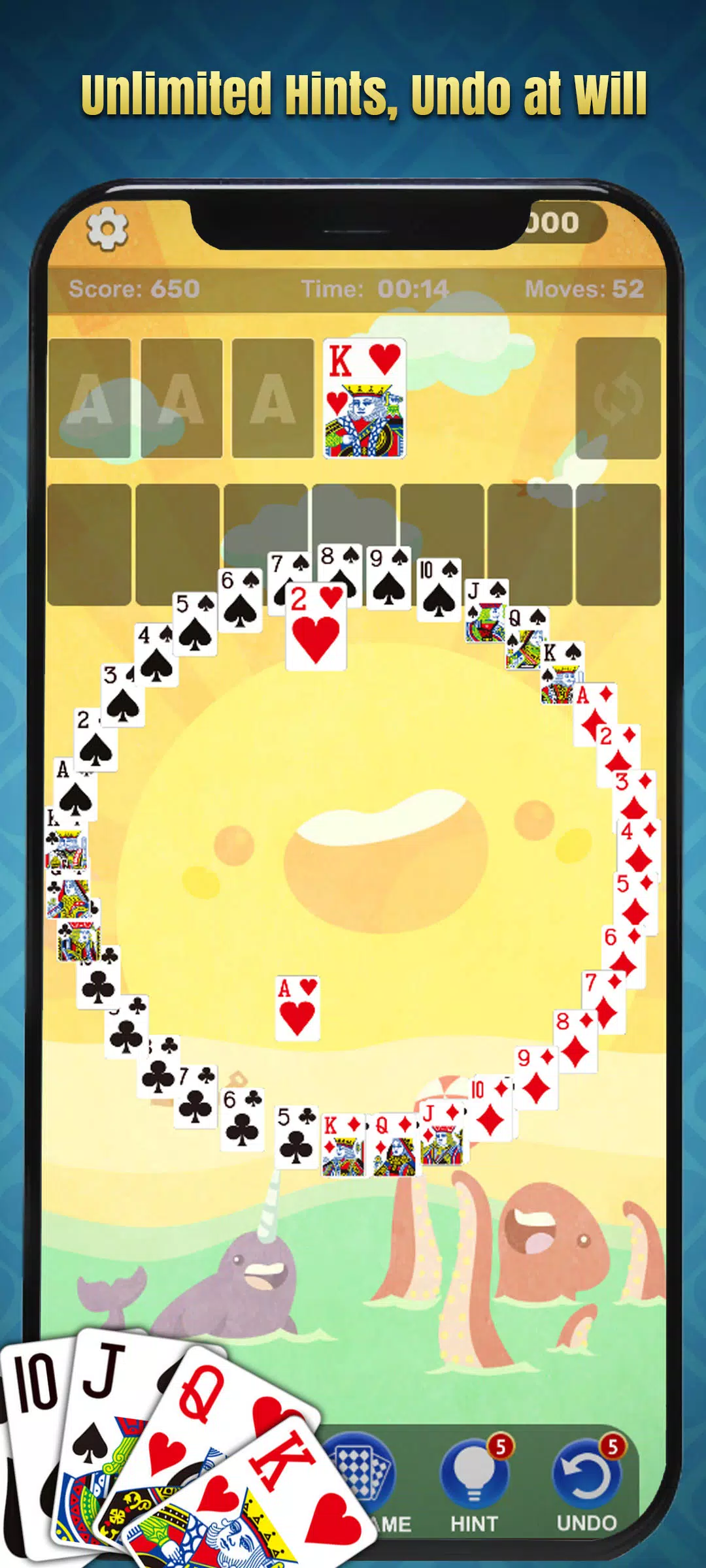 Solitaire Go: Klondike Ekran Görüntüsü 2