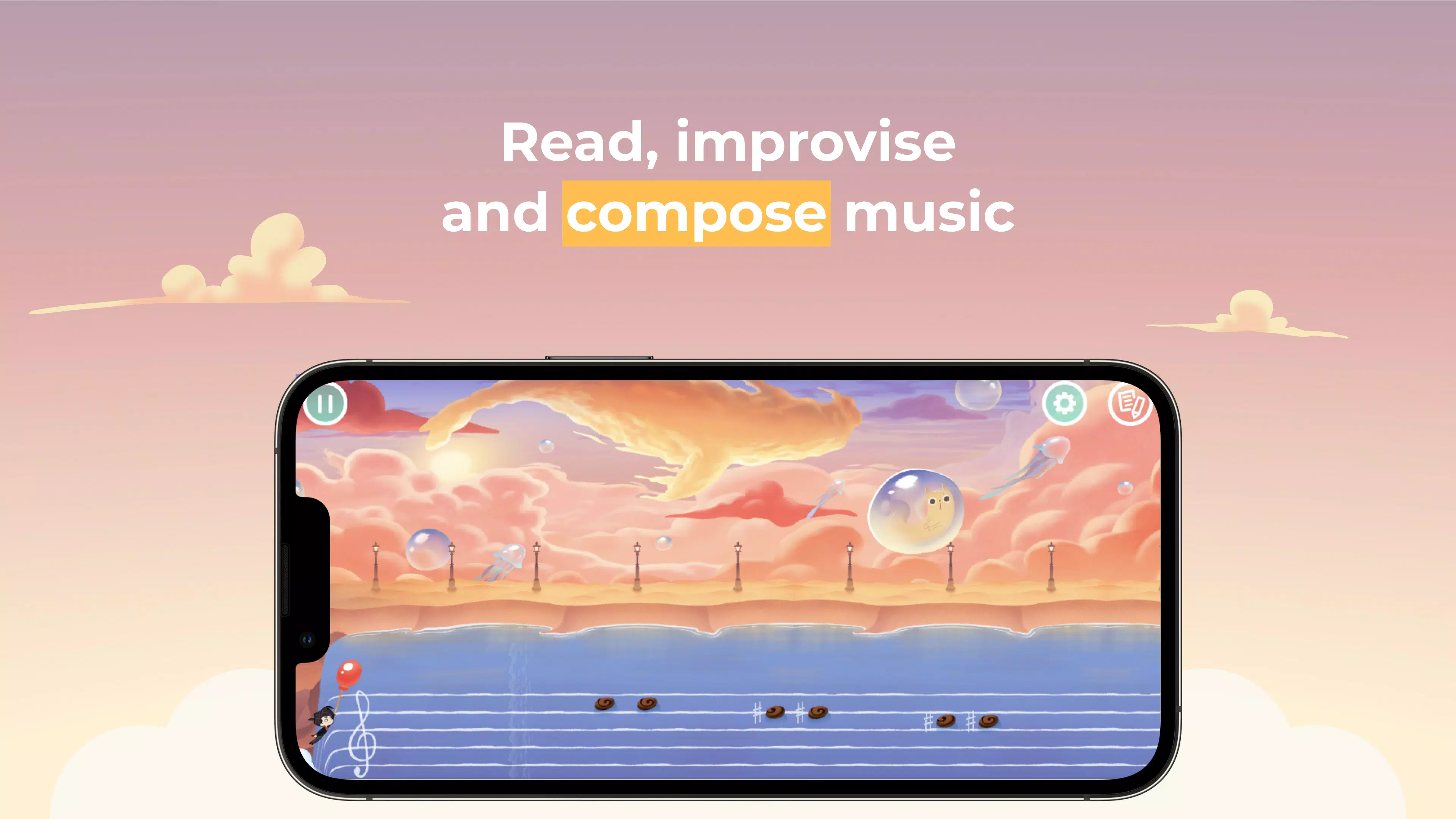 TunyStones Guitar Captura de tela 1