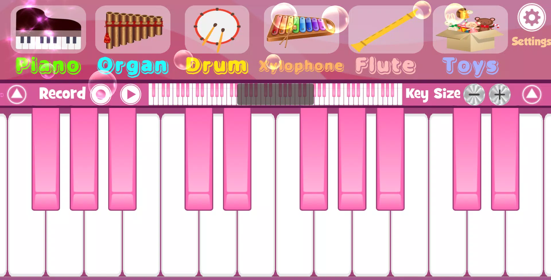 Pink Piano 螢幕截圖 0
