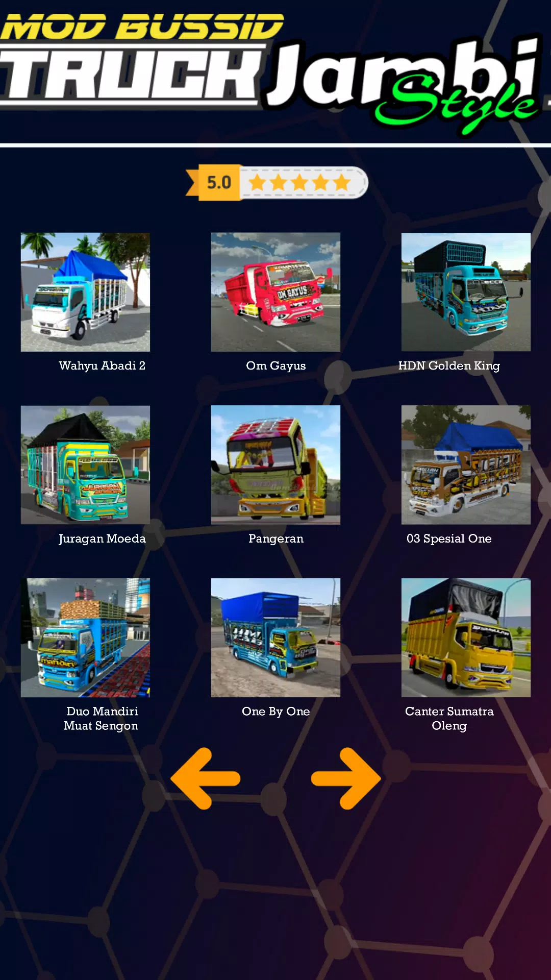 Mod Bussid Truk Jambi Style Ảnh chụp màn hình 3