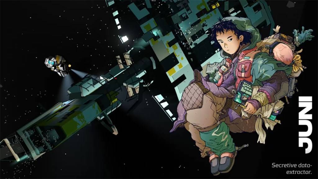 Ein Bild von Juni in Citizen Sleeper 2 als Teil eines Leitfadens zur Rekrutierung jedes Besatzungsmitglieds.