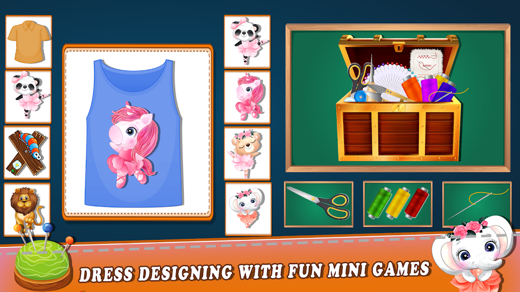 Uniform Tailor School Dress Up 螢幕截圖 3